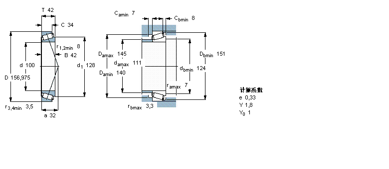 SKF 圓錐滾子軸承, 單列, 英制軸承HM220149/110/Q樣本圖片