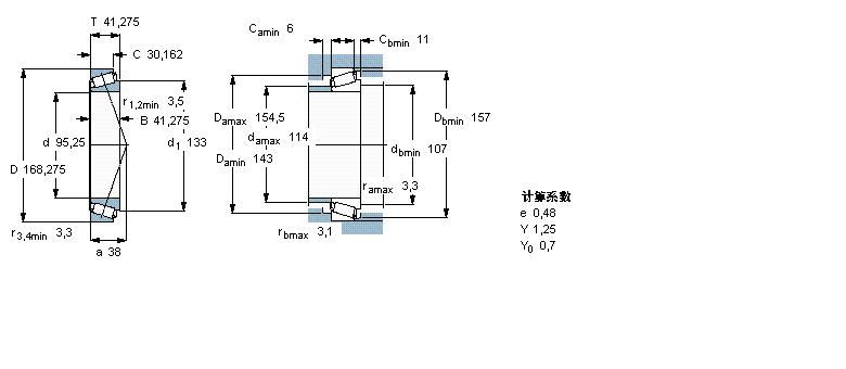 SKF 圓錐滾子軸承, 單列, 英制軸承683/672樣本圖片