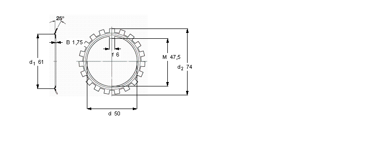 SKF MB(L)鎖定墊圈MB10C樣本圖片